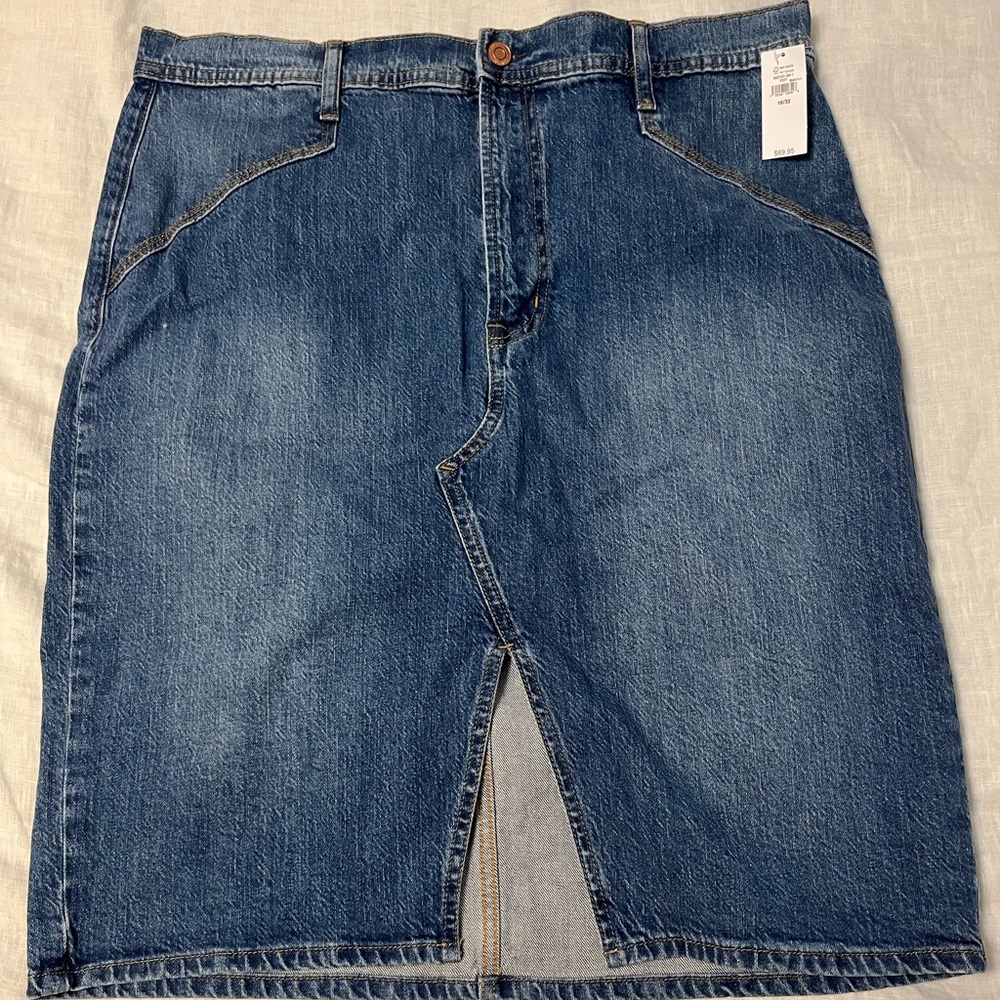 NWT Gap jean skirt